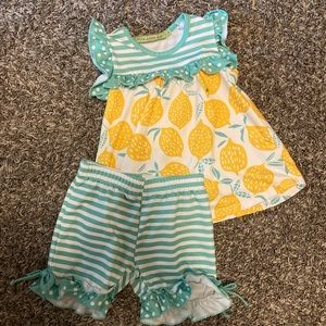 Millie loves Lily Summer Sleeveless Set 2T